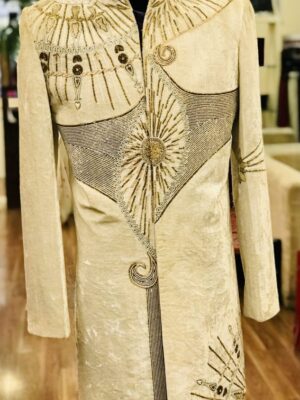 Designer Velvet Mens Sherwani