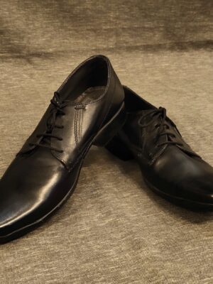 Stylish Formal Black Leather Lace Shoes