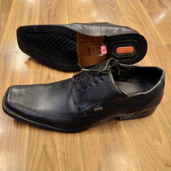 Stylish Formal Black Leather Shoes - Image 2