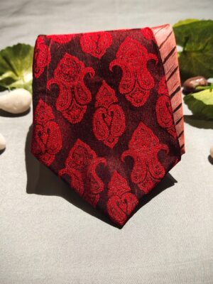 Maroon & Pink Designer Tie