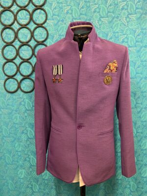 Stylish Convertible Purple Bandgala